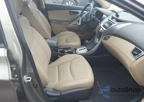 2012 Hyundai Elantra Limited from USA, damaged, VIN 5NPDH4AE3CH101522